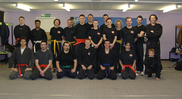 Dec 2002, left to right, top row: Simon, Nuruz, Maddalena, 
Malcolm, Jon, Robin, Keren, Tom, Becky, Claire, Mark, Andy C,, Massimo; 
second row: Alessandro, Andy W., Arek, James, Chris, Raheela, Adam