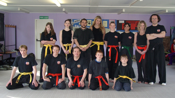 May 2003, left to right, top row: Alex, Clio, Melvin, Justina, Keren, Raheela, Claire and
Massimo; front row: Rob, James, Malcolm, Adam and Nick